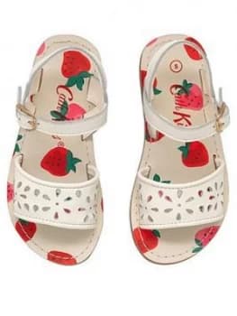Cath Kidston Girls Broderie Sandal - White