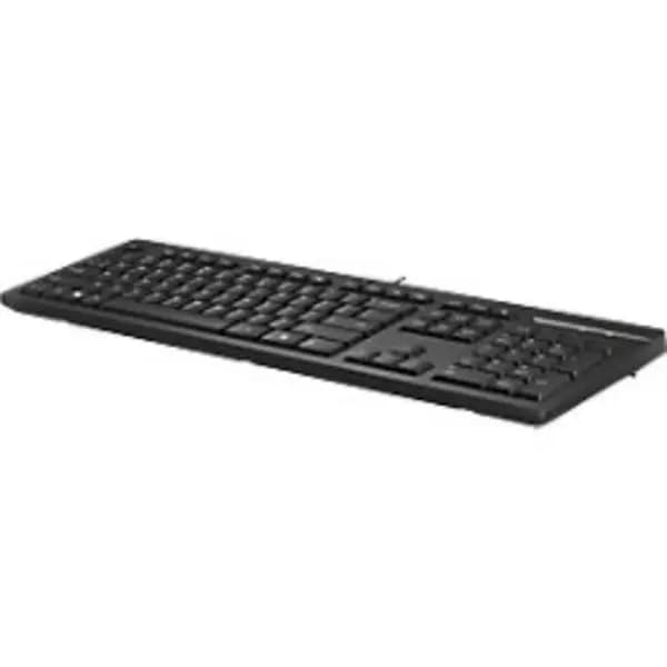 HP 125 Wired Keyboard. Keyboard form factor: Full Size (100%) Device interface: USB Keyboard key switch: Membrane. Product colour: Black 266C9AA#AB