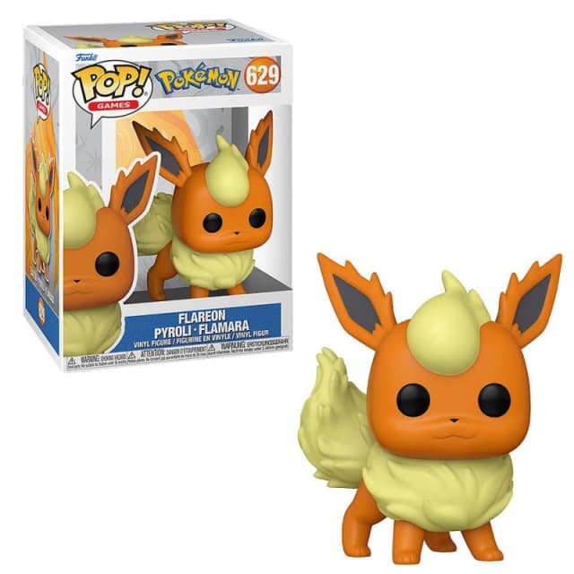 FUNKO POP! Games: Pokmon - Flareon Merchandise unisex One Size