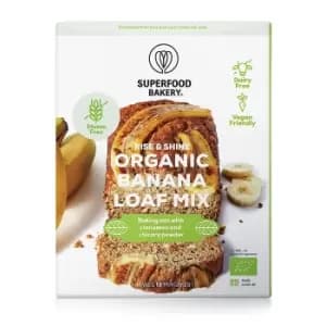 Superfood Bakery Rise & Shine Organic Banana Loaf Mix 255g