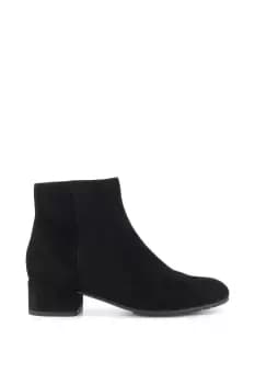 Wide Fit 'Pippie' Suede Ankle Boots