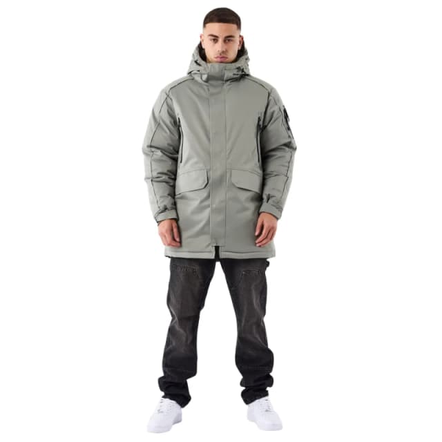 Project X Paris Project X Paris' Multi-Pocket Long Puffer Vert Male S