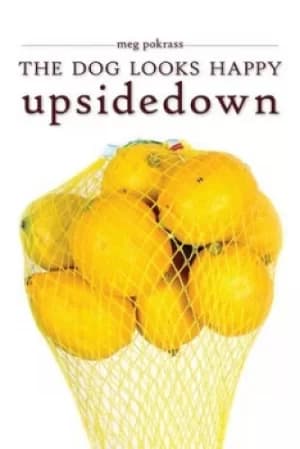 The dog looks happy upside down by Meg Pokrass