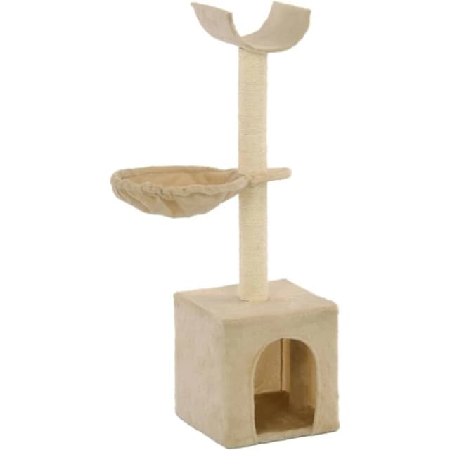 VIDAXL Vidaxl - Cat Tree with Sisal Scratching Posts 105cm Beige 8718475600251