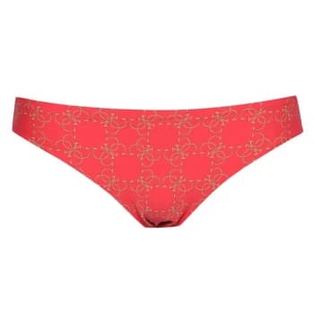 Guess All Over Logo Bikini Brief Ladies - Orange