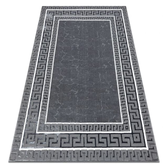 RugsX Allure Rug in Grey Size: 120cm x 170cm Grey Unisex 120cm x 170 cm