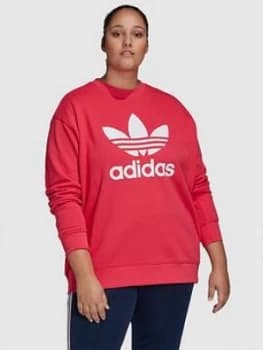 adidas Originals Trefoil Crew Sweat - Plus Size
