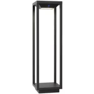 Lucide TENSO SOLAR - Bollard Light Outdoor, PIR Sensor - LED - 1x2,2W 3000K - IP54 - Anthracite