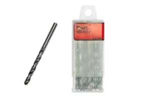 Teng Tools DBX060 10x 6.0mm Fully Ground Drill Bit - Split Point - DIN 362