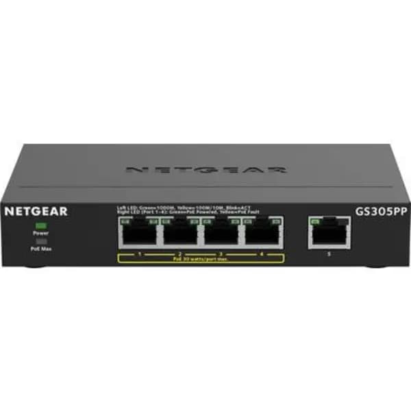 Netgear Netgear GS305PP-100PES Network switch GS305PP-100PES
