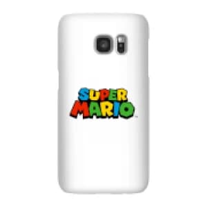 Nintendo Super Mario Colour Logo Phone Case - Samsung S7 - Snap Case - Gloss