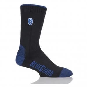 Mens Anti-abrasion Durability Work Socks Size 9-11 Black