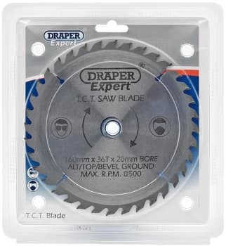 Draper Expert TCT Saw Blade 160X20mmx36T 9466