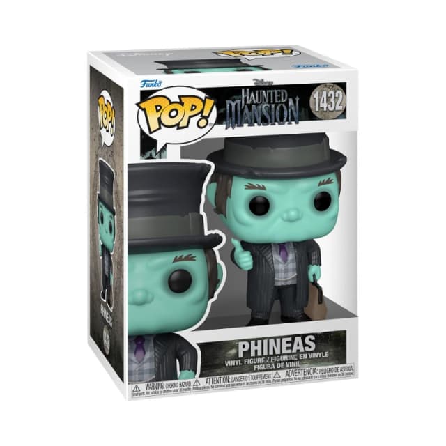 FUNKO Disney: Haunted Mansion- Phineas Action Figures Multi Format An unisex One Size