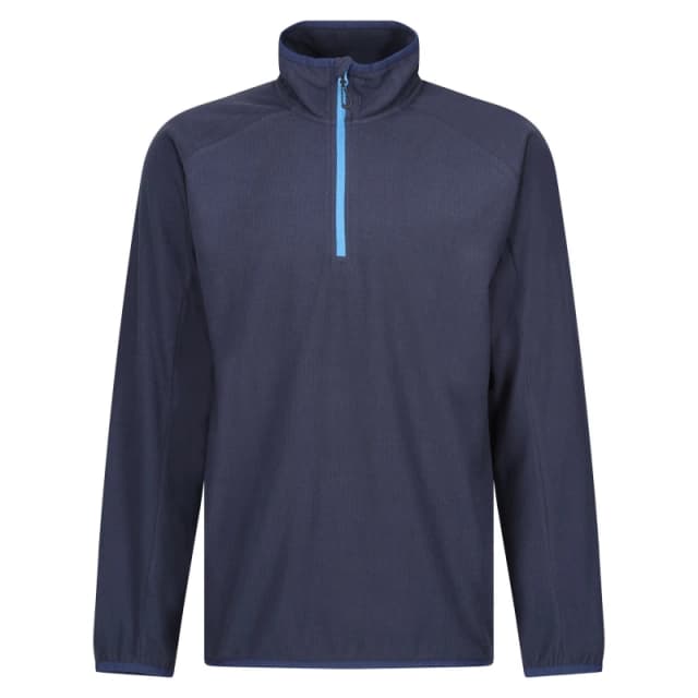Regatta Professional Mens Half Zip Fleece Top in Bright Blue Size: 3XL Bright Blue Male 3XL
