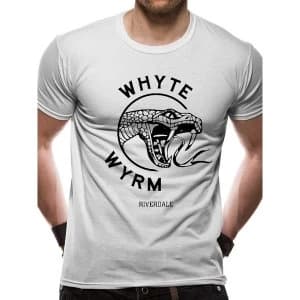 Riverdale - White Wyrm Mens X-Large T-Shirt - White