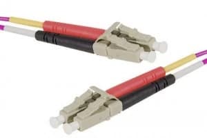 1m Fibre Duplex 50 125 Om4 Lszh Lclc