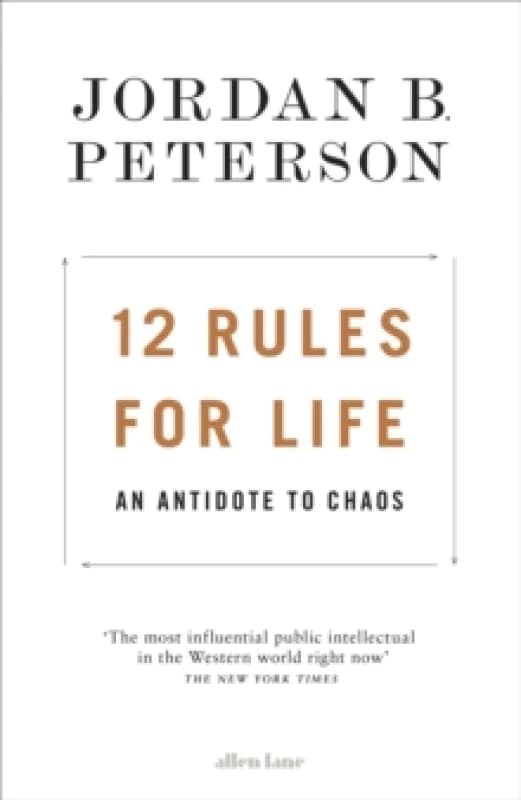 12 Rules for Life. Hardback. By Jordan B Peterson Books