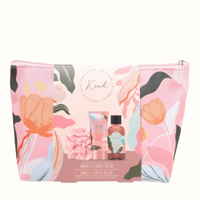 Be You Kind Edit Co. Shower Pamper Cosmetic Bag Set - Multi Multi One Size