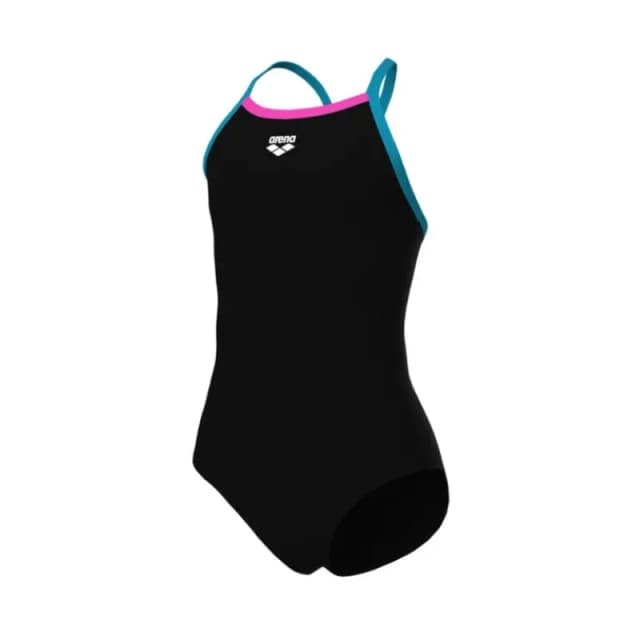 Arena One Piece swimsuit for girls Arena Light Drop Solid Noir Female 12/13 ans 005919-589