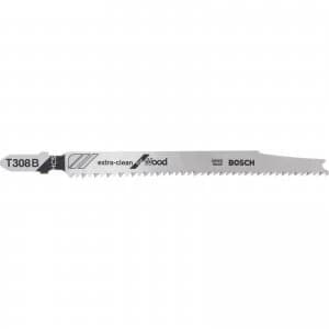 Bosch T308 B Wood Cutting Jigsaw Blades Pack of 3