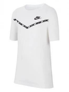 Nike Boys Chevron T-Shirt - White