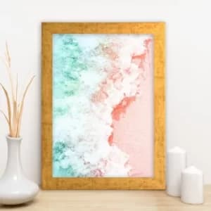 AC12570394992 Multicolor Decorative Framed MDF Painting