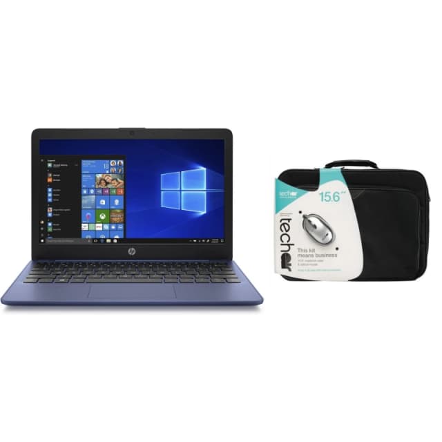 HP Stream 11 Laptop Intel 4G 64GB Win11s Case Set Blue unisex One Size