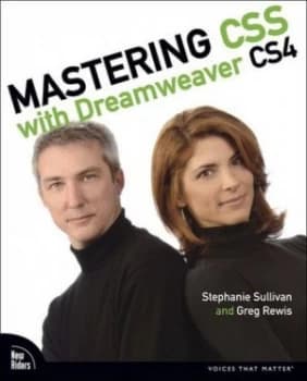 Mastering Css with Dreamweaver Cs4 by Stephanie Sullivan Paperback