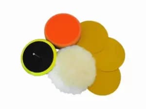 Silverline 107912 Sanding Polishing Kit 6pce 125mm