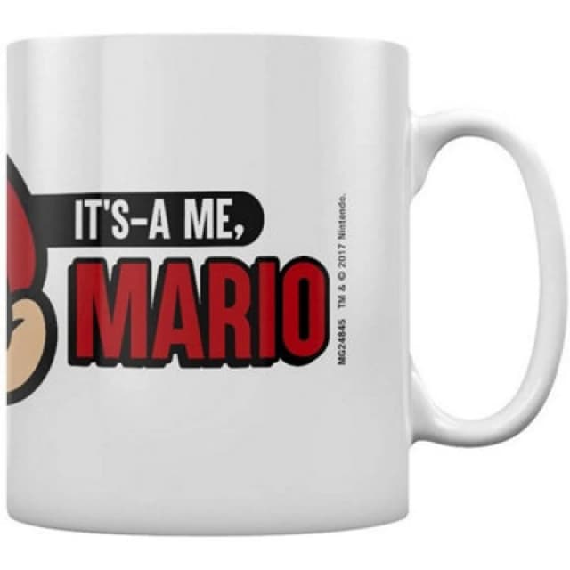 Super Mario It's A Me Mario Mug White unisex