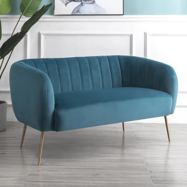 Artemis Home Matilda 2 Seat Sofa in Teal Size: 2 Seater Teal Unisex 2 Seater