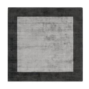 Asiatic Blade Rug - 200 x 200cm - Charcoal/Silver
