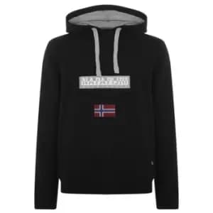 Napapijri Logo Hoodie - Black