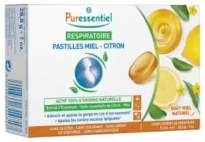 Puressentiel Respiratory Lozenges With 3 Honeys - 18s (Case of 1)