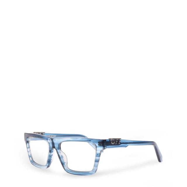 Off White Reading Glasses Striped Blue unisex One Size