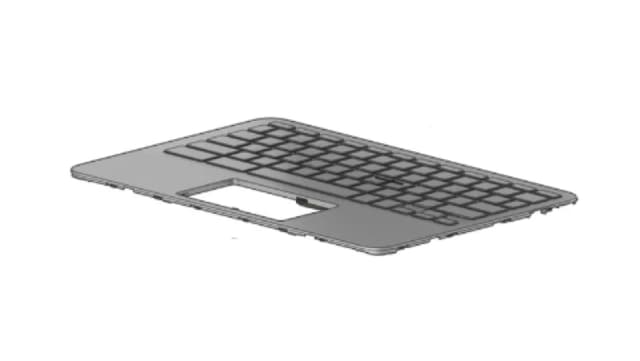 HP L92832-031 laptop spare part Housing base + keyboard