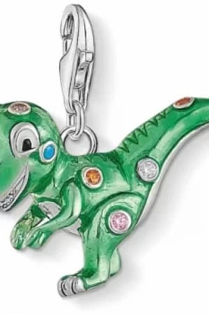Ladies Thomas Sabo Sterling Silver Charm Club T-Rex Charm 1695-473-7