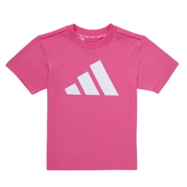 adidas JC9718 girls's Children's T shirt in Pink