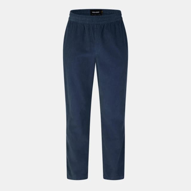 Lyle and Scott Loose Tapered Fit Trousers - Blue Blue XS