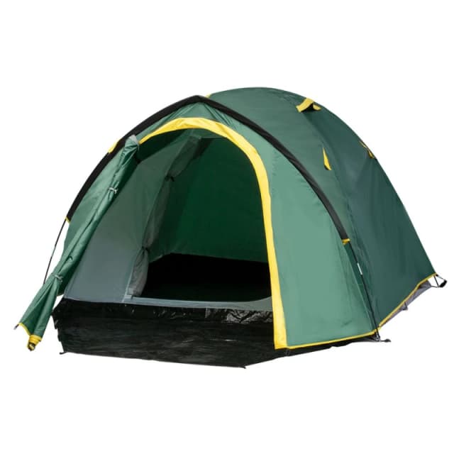 Outsunny Outsunny Camping Tent w/ Vestibule & Mesh Vents