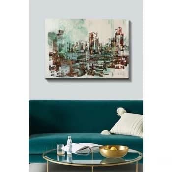 Kanvas Tablo (70 x 100) - 135 Multicolor Decorative Canvas Painting