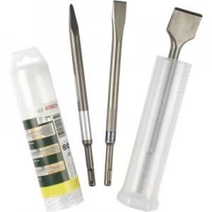Bosch Accessories 2607019457 Promoline Chisel set 3 Piece Total length 250 mm SDS-Plus 1 Set