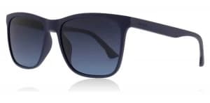 Police SPL633 Sunglasses Matte Blue 7SFP Polariserade 55mm