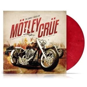 Motley Crue - The Many Faces Of Motley Crue Limited Red Marble Vinyl