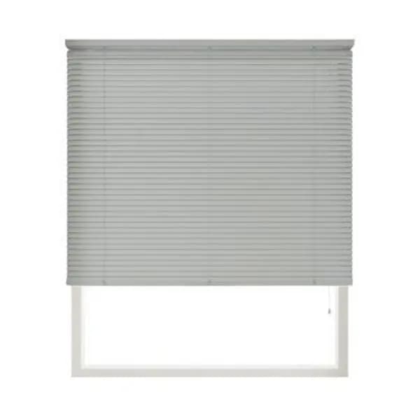 New Edge Blinds 152Cm Drop, 25Mm Slat Pvc Venetian Blind180Cm Grey 180GPVC