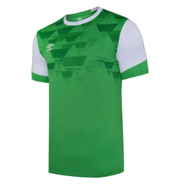 Umbro Umbro Men Vier Jersey in Green Size: Small Green S Male 5063107673893