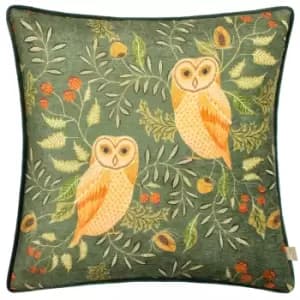 Hawthorn Owls Cushion Bottle, Bottle / 43 x 43cm / Polyester Filled