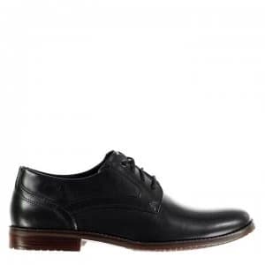 Rockport Smooth Plain Mens Shoes - Black Le