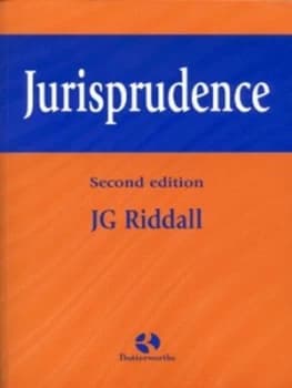 Jurisprudence by J. G Riddall Paperback